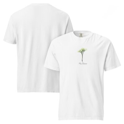 Tiny Treasure Flower #02 / Unisex garment-dyed heavyweight t-shirt