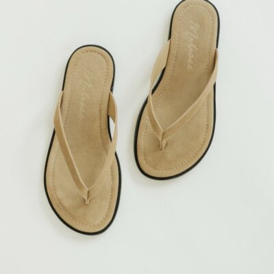 Leo Flip Flop in Tan Suede by Matisse Footwear