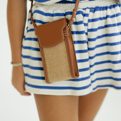 Porto Raffia Cell Bag