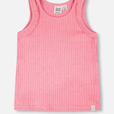 Pink Rib Tank