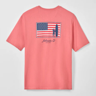 Rust Red American Dream Pocket Tee