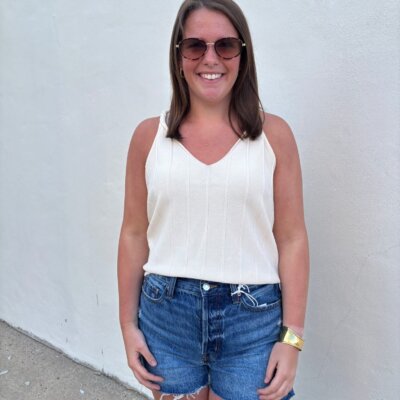 Stefani Knot Twist Top