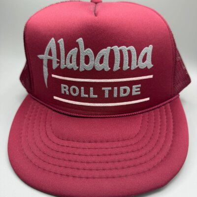 Vintage Alabama Crimson Trucker SnapBack Hat