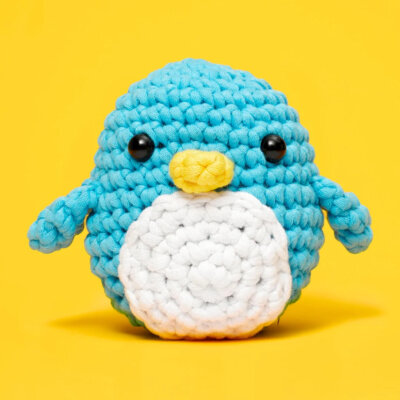The Woobles Pierre the Penguin Beginner Crochet Kit