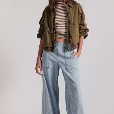 Breezy Denim Pull On