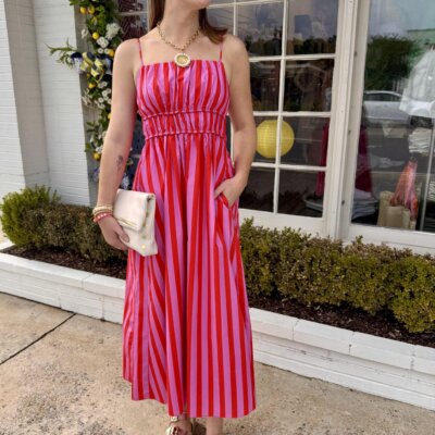 Summer Stripe Maxi Dress