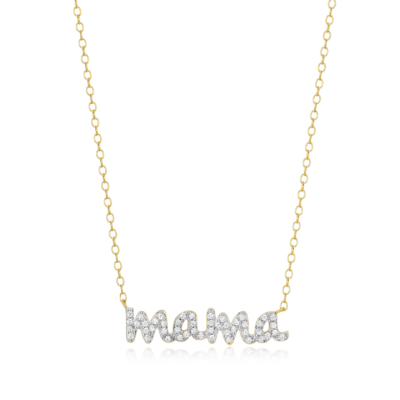 Mama Diamond Necklace