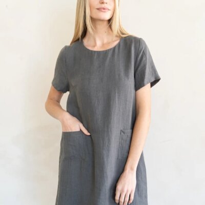 Laurel Linen Dress