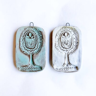 Folk Tree Wall Tile