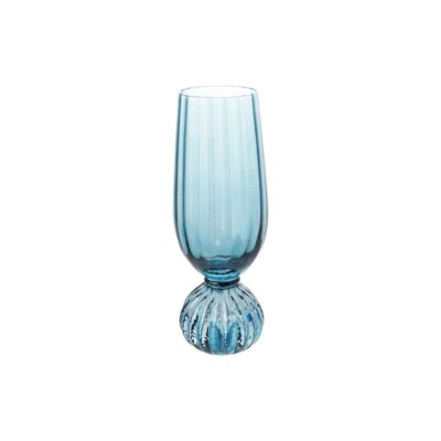 Blue Footed Drinking Glass