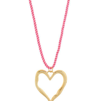 Sweetheart Pop Cord Necklace