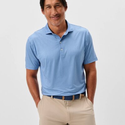 Johnnie-O Ralph Polo-Carbon Fiber