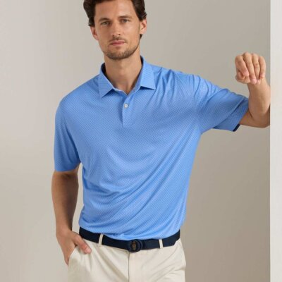 Peter Millar Starmount Polo Bluebird