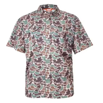 Camo Button Down Shirt