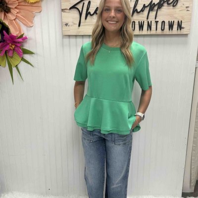 Cinched Waist Top