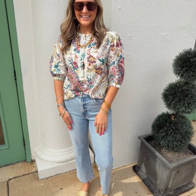 Luisa Blouse Ecru