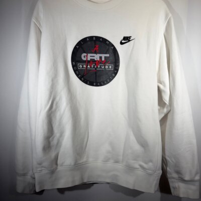 Nike X Alabama Team Issued White Women's Basketball Small