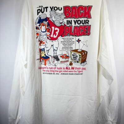 2011 Iron Bowl Game Day T-Shirt XL