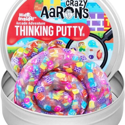 Crazy Aaron's Arcade Adventure - Full Size 4" Thinking Putty Tin