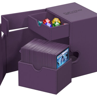 Pokémon TCG: Ultimate Guard 133+ Flip’n’Tray Deck Case - Monocolor Purple