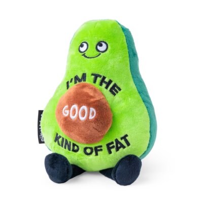 Punchkins: Plush Avocado - Im The Good Kind Of Fat