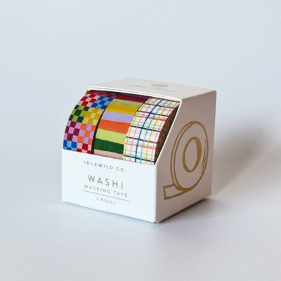 Washi Tape, Set of 3 | Rainbow