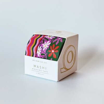 Washi Tape, Set of 3 | Wavy Daisy