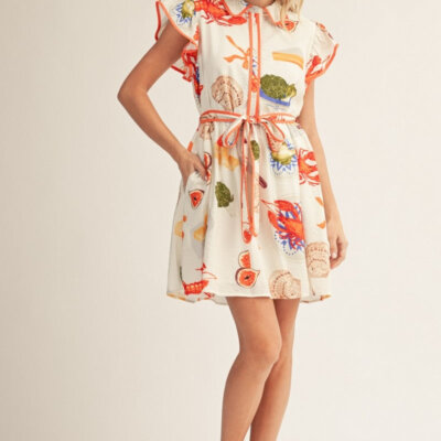 Summer Fun Belted Mini Dress