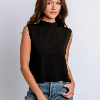 Betty Knit Top Black