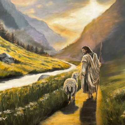 "Psalm 23" print