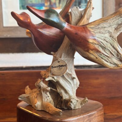 “Soul Mates” Woodcarving