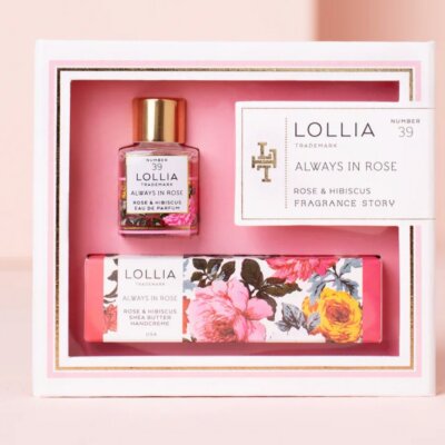 Lollia Always in Rose Fragrance Story Gift Set