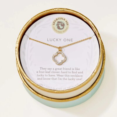 Sea La Vie Necklace 18" Lucky One/Quatrefoi