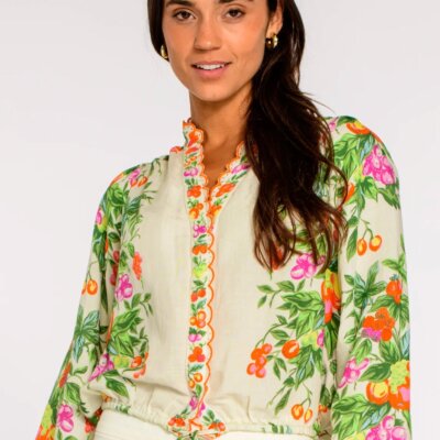 Maeve Top in Tea Time