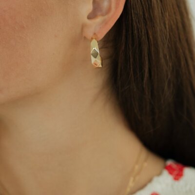 Rhodes Hoop Earrings