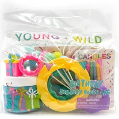 Birthday Young + Wild And Friedman Sensory Dough Bag