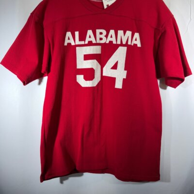 1970s Alabama #54 Crimson Football Jersey Small