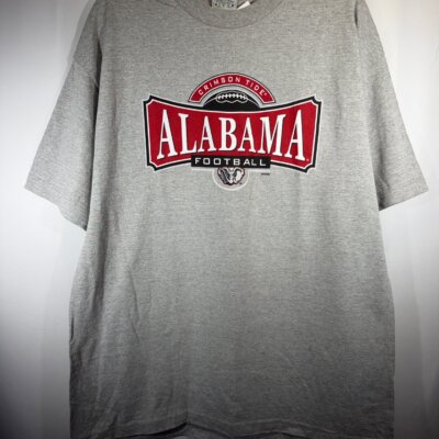Alabama Football Grey 2000's T-Shirt L/XL