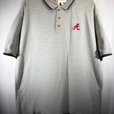 Vintage Alabama Grey Polo Shirt XL
