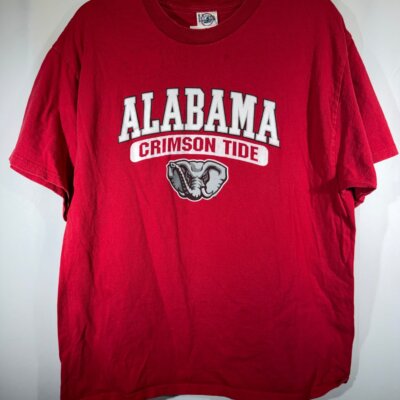 Vintage Alabama X Delta Crimson T-Shirt Medium