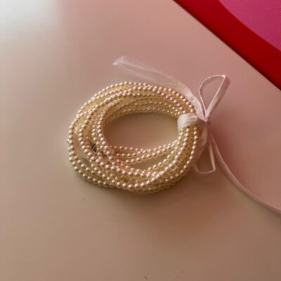 Stretch Pearl Bracelets