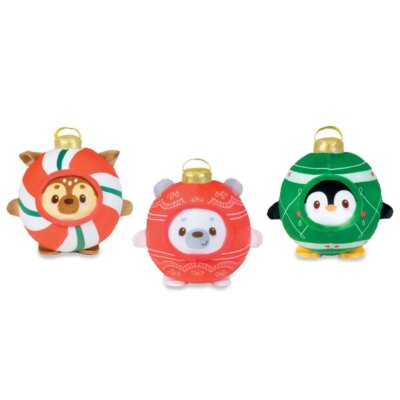 Cuddle Barn: Merry & Round Buddies (Cute Festive Ornament Plush Toy)