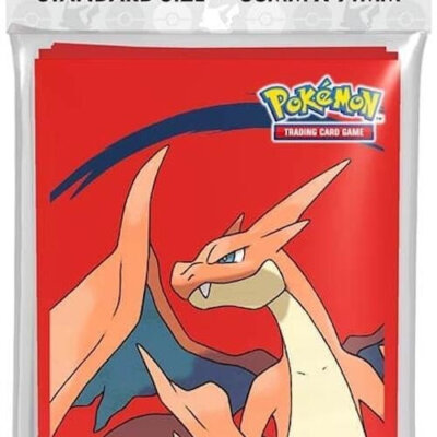 Pokémon TCG: Pokémon Mega Charizard Y 65ct Deck Protector Sleeves