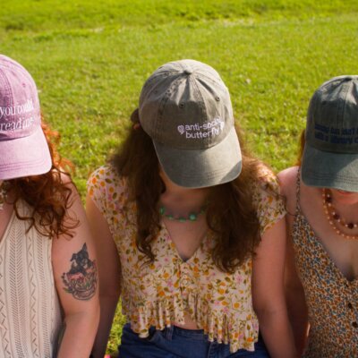 “As if You Could Out Read Me” Embroidered Hat