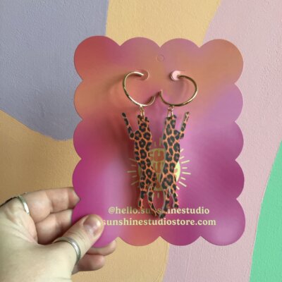 Cheetah Sister Earrings