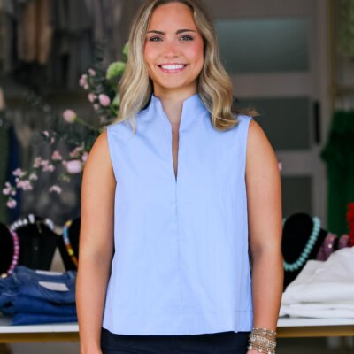 Everyday Chic Top in Blue