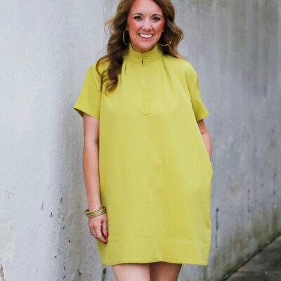 The Lime Estate Shift Dress