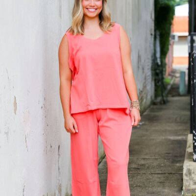 Cotton Barrel Set in Cutie Coral