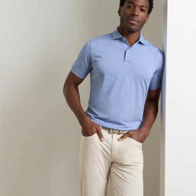 Peter Millar Treble Polo Windy Blue