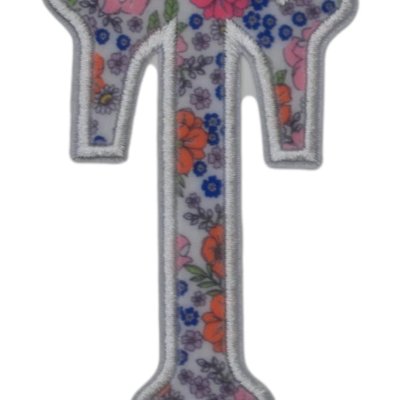 Letter Appliqués - Garden Floral Letter T